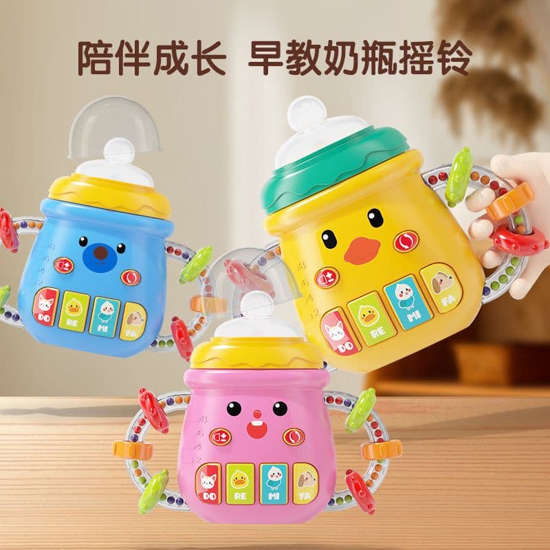 image-Cross-border baby busy hand catching ball puzzle sensory unified cube six polyhedron Rubik's cube dynamic early education busy ball