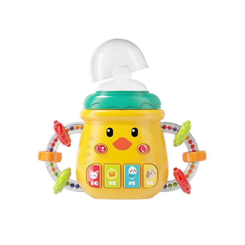 image-Cross-border baby busy hand catching ball puzzle sensory unified cube six polyhedron Rubik's cube dynamic early education busy ball