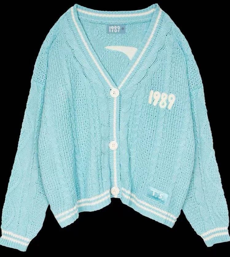 image-2023 European and American fashion stars new autumn and winter sweaters embroidered cardigans temperament age-reducing loose casual sweaters