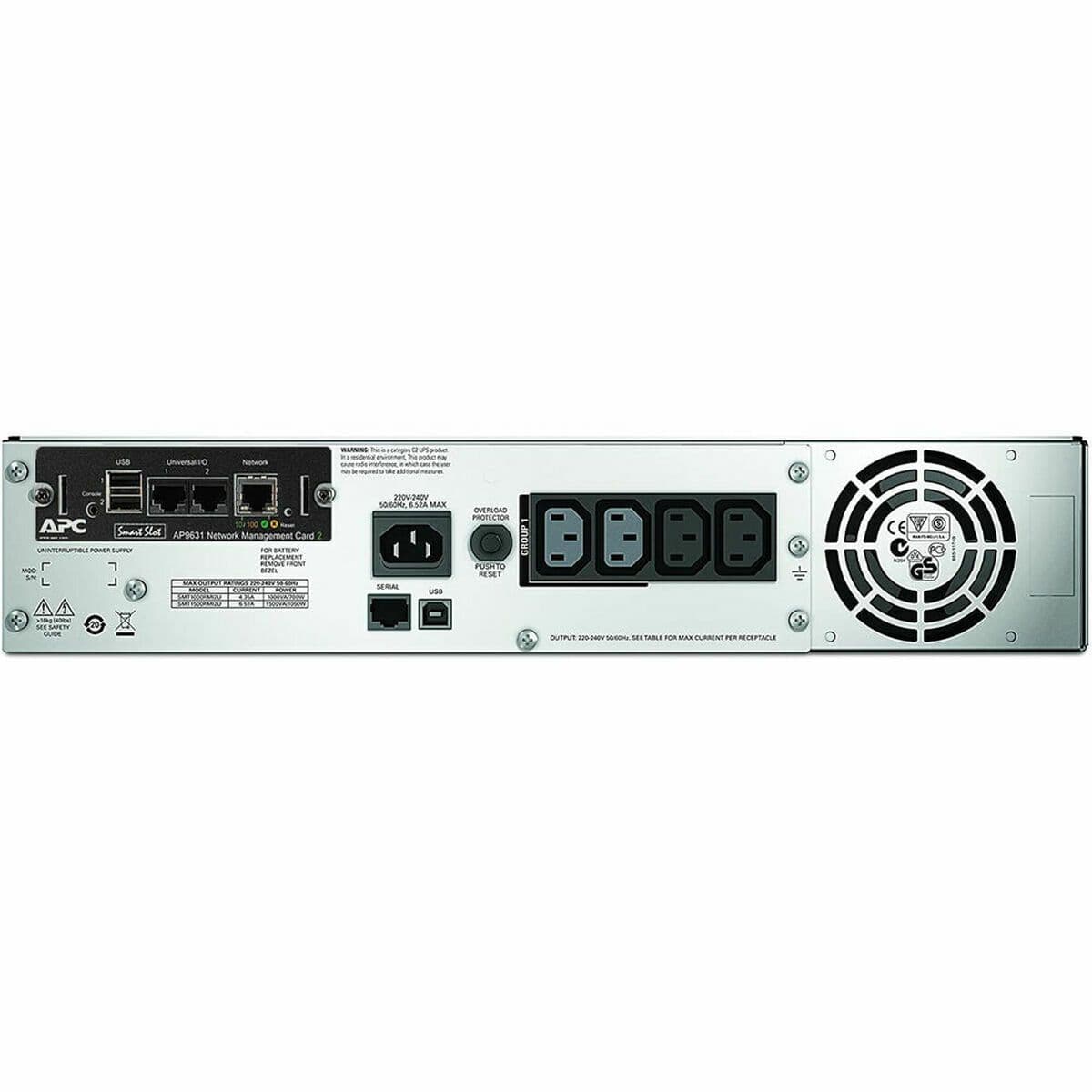 image-Uninterruptible Power Supply System Interactive UPS APC SMT1500RMI2UNC
