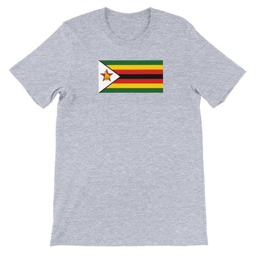 image-Drapeau du Zimbabwe - T-shirt unisexe premium ras du cou