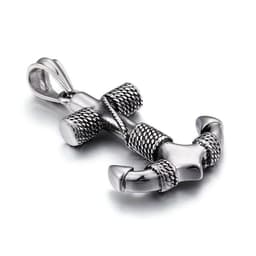 image-Kalen Titanium Steel Anchor Necklace - Gold - Retro Men's Fashion Jewelry