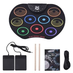 image-Compact Size Electronic Colorful Hand Roll Drum