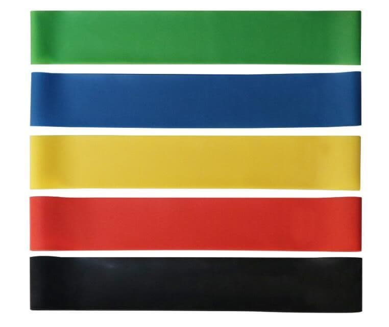 image-Gym Fitness Resistance Bands - Yoga Stretch Bands 5-40 lbs
