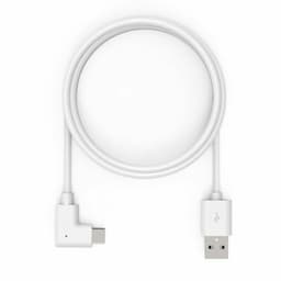 image-USB A to USB C Cable Compulocks 6FT90DUSBCW White