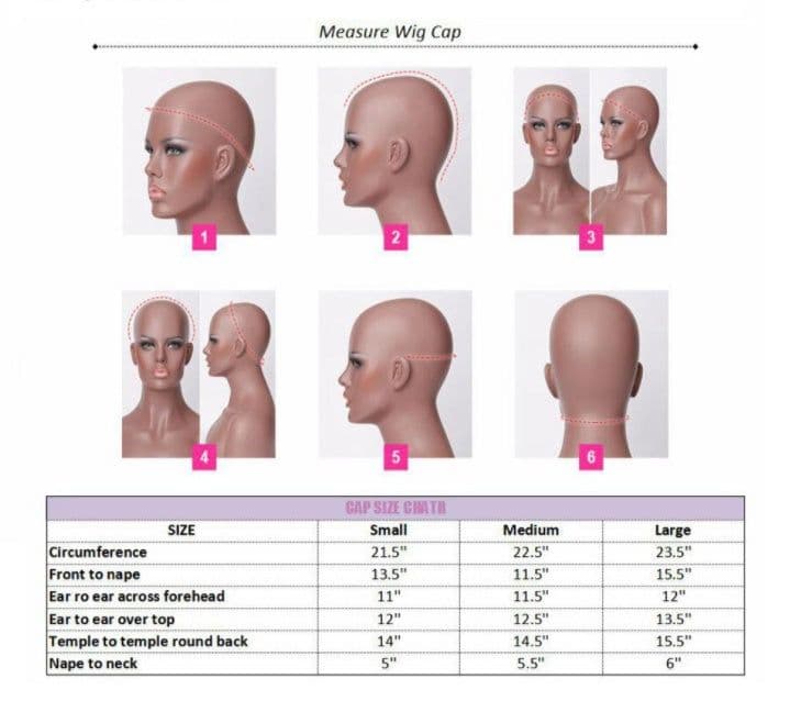 image-Human Hair Loose Deep Lace Frontal Wigs 13x4 Headgear