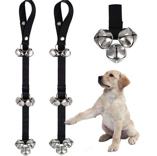 image-Dog Doorbells for Dog Training And Housebreaking Clicker Training Door Bell