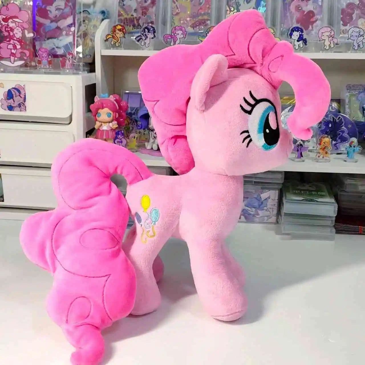 image-30/40/50cm Anime My Little Pony Prototype Plush Doll Anime Soft Pillow Girl Fluttershy Sofa Ornaments Children'S Customized Gift