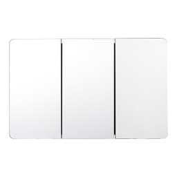 image-VEVOR Medicine Cabinet, 25.5 x 40 inch, Medicine Cabinet for Bathroom with Mirror, Aluminum Frame Bathroom Wall Cabinet, 4-layer Adjustable Shelves, Recessed & Wall-mounted Installation
