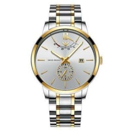 image-Stainless Steel Quartz Watch For Men