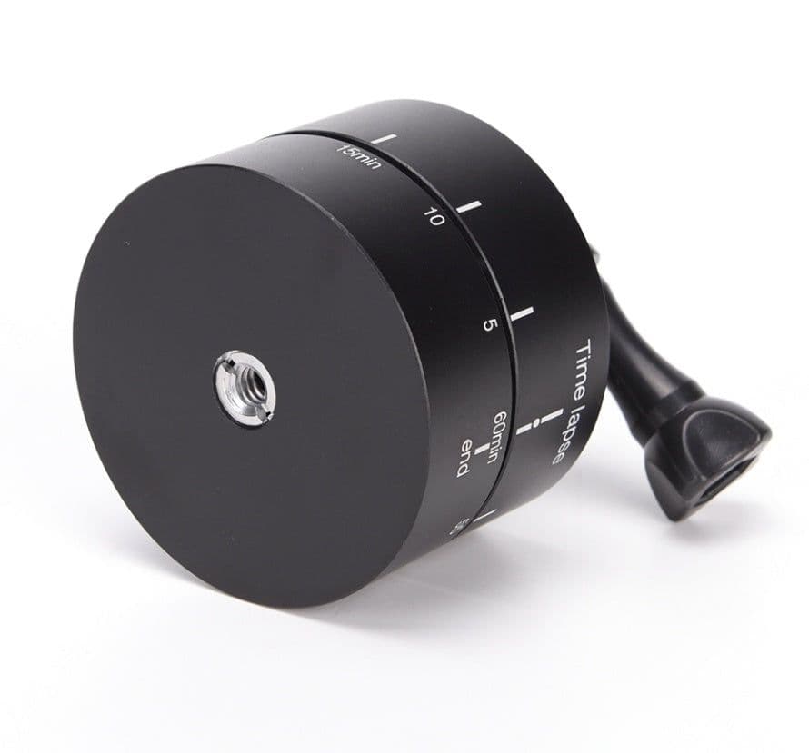 image-Compatible With Lapse 360 Degree Auto Rotate Camera Tripod Head Base 360 Rotating Timelapse For Gopro Camera SLR Fo