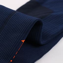 image-Unihealth Nylon Compression Socks - Men's/Women's Gradient Design - Navy Blue/Yellow - Size L/XL