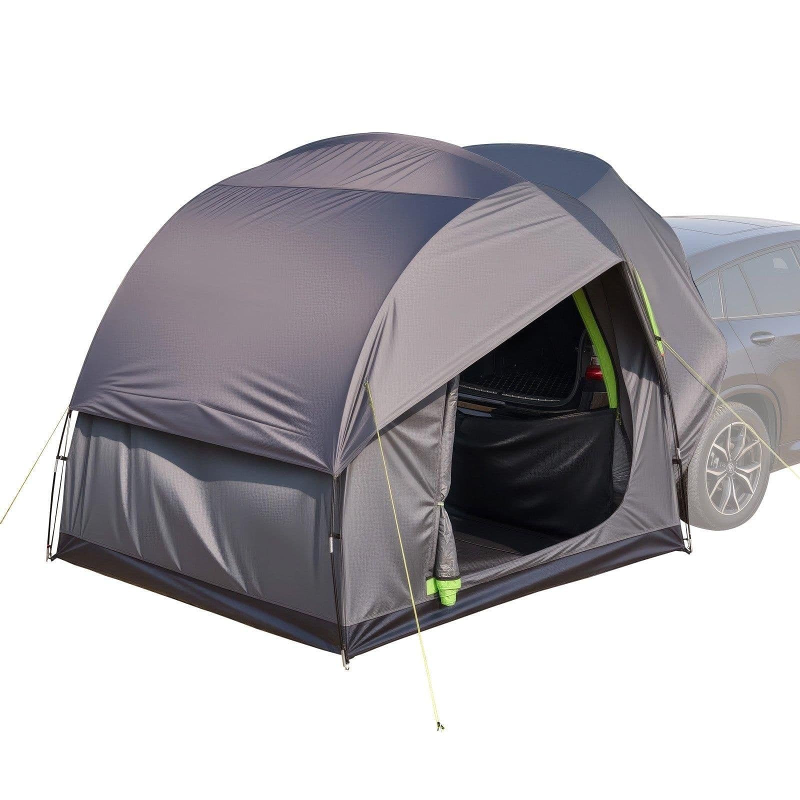 image-VEVOR SUV Tent for Camping, 8FT L x 8FT W, Waterproof PU2000mm Spacious Double Layer Design for 5-8 Person, SUV Camping Tent with Mesh Windows, Includes Rainfly & Storage Bag, for Outdoor Activities