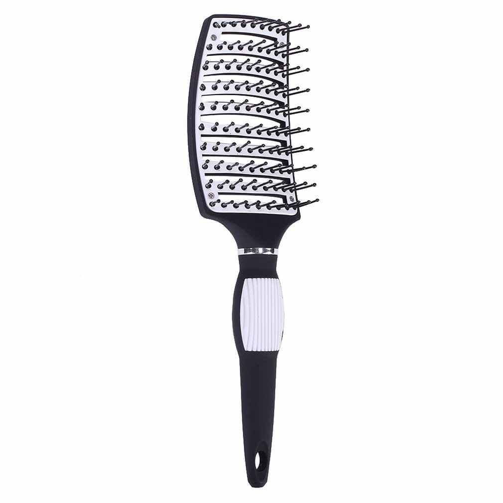 image-Fluffy Large Curved Wide Tooth Anti-slip Hair Comb