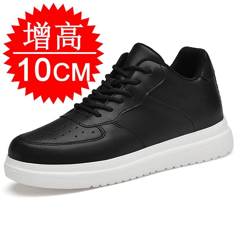 image-Summer new style inner height increasing shoes for men 10cm invisible height increasing shoes for men 6 casual Korean version 8 small white shoes sports shoes board shoes
