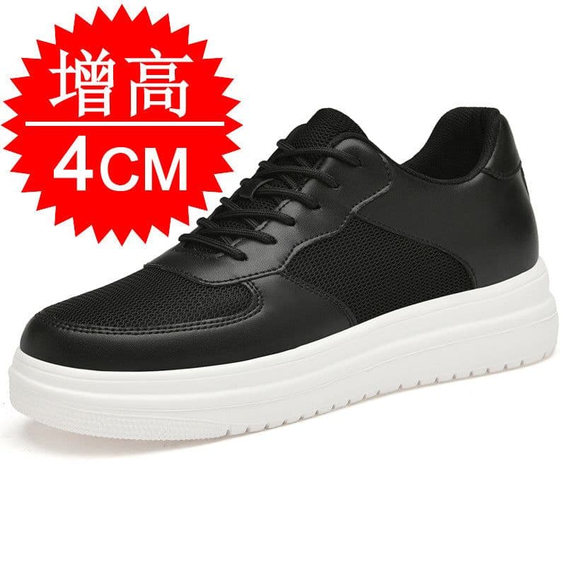 image-Summer new style inner height increasing shoes for men 10cm invisible height increasing shoes for men 6 casual Korean version 8 small white shoes sports shoes board shoes