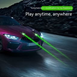 image-Car Remote Pilot Light Rain Fog Weather Anti-collision Help Strobe Light