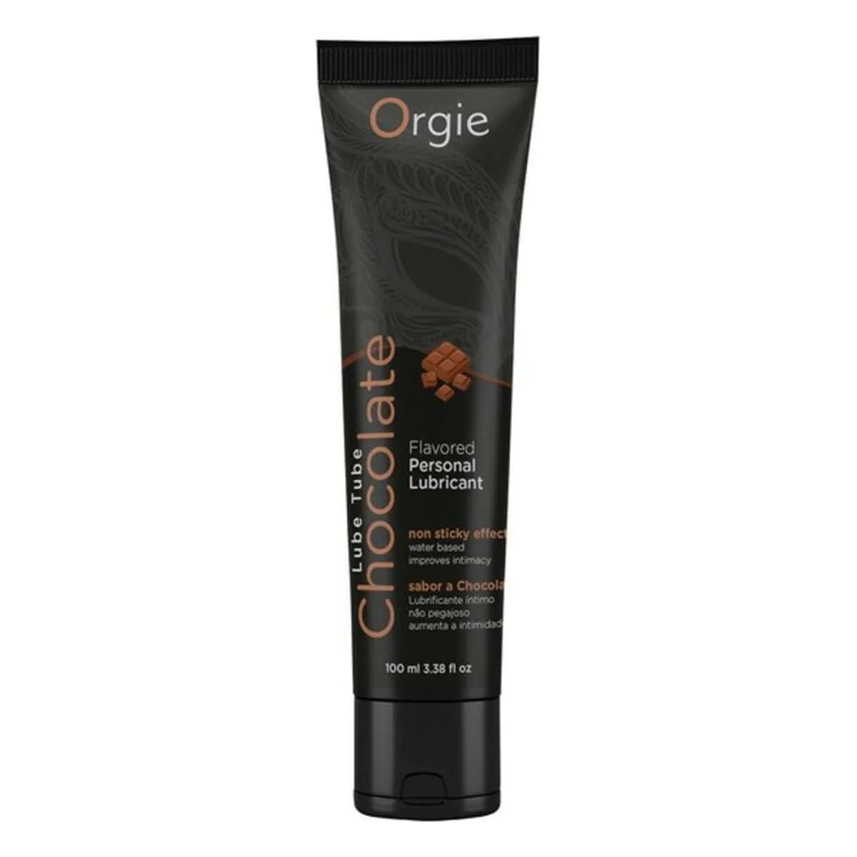 image-Slide Waterbased Lubricant Orgie OR-21128 Chocolate 100 ml