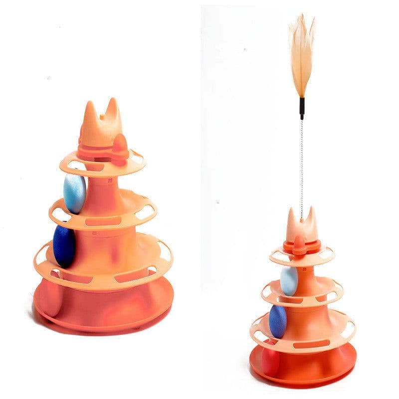 image-Cat Toys Space Tower Play Board Pet Supplies