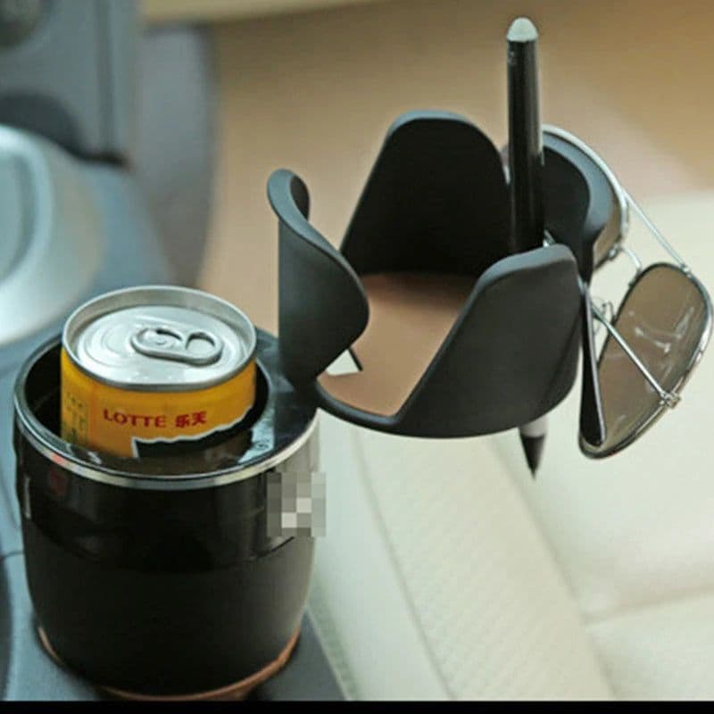 image-Multifunctional car water cup holder car storage box cross-border magic drink holder change coin box cup storage box