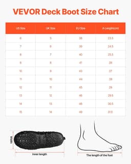 image-VEVOR Men's Steel Toe Rubber Boots, Protective Footwear, Waterproof Rain Fishing Boots, Outdoor Non-Slip Work Shoes, Lightweight and Durable, for Manufacturing, Construction, Farming, Size 12 US
