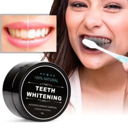 image-Teeth whitening coconut shell activated carbon tooth whitening tooth powder oem bamboo charcoal washing powder