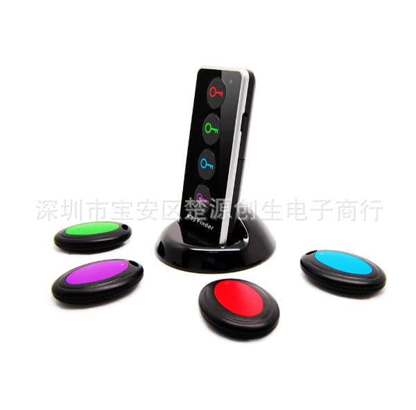 image-Wireless electronic key finder, home anti-lost and anti-theft device, mobile phone finder, object finder, one to four