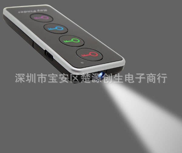 image-Wireless electronic key finder, home anti-lost and anti-theft device, mobile phone finder, object finder, one to four