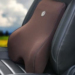 image-Car Memory Cotton Lumbar Suit Pillow Back Pad Waist Car Interior Seat Four Seasons Universal New Slow Rebound