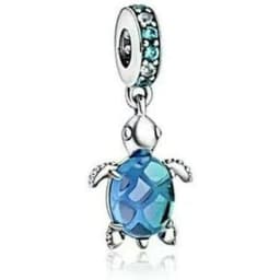 image-Woman's charm link Pandora MURANO GLASS SEA TURTLE