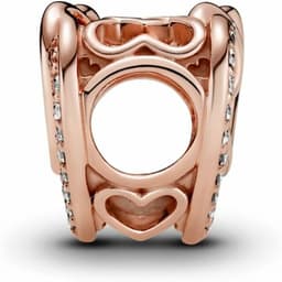image-Woman's charm link Pandora SPARKLING ENTWINED HEARTS