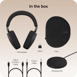 image-Bluetooth Headband Headphones Jabra EVOLVE3 85 Black