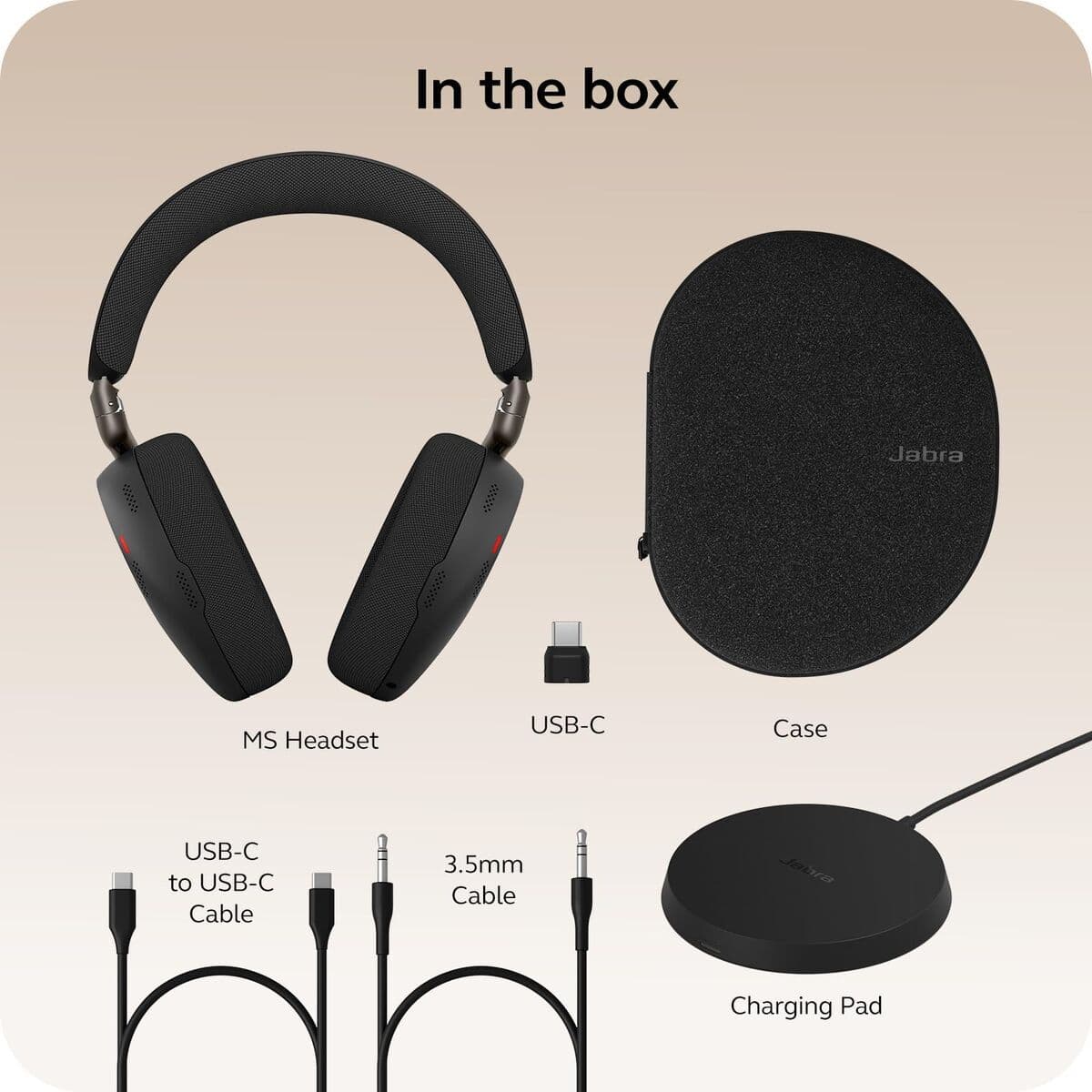 image-Bluetooth Headband Headphones Jabra EVOLVE3 85 Black