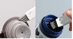 image-Kitchen Three-in-one Cleaning Brush Water Cup Lid Cup
