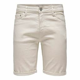 image-Men's Shorts Only & Sons Onsply 9296 Ecru Beige