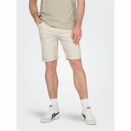 image-Men's Shorts Only & Sons Onsply 9296 Ecru Beige