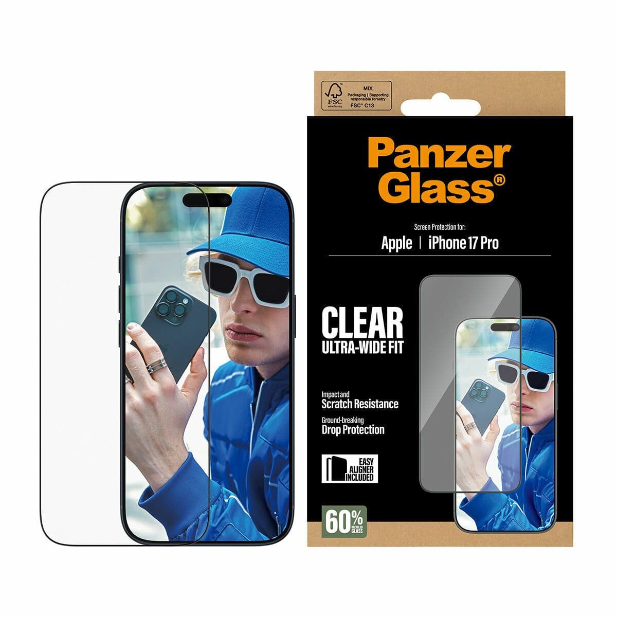 image-Mobile Screen Protector Panzer Glass PG99748 Apple