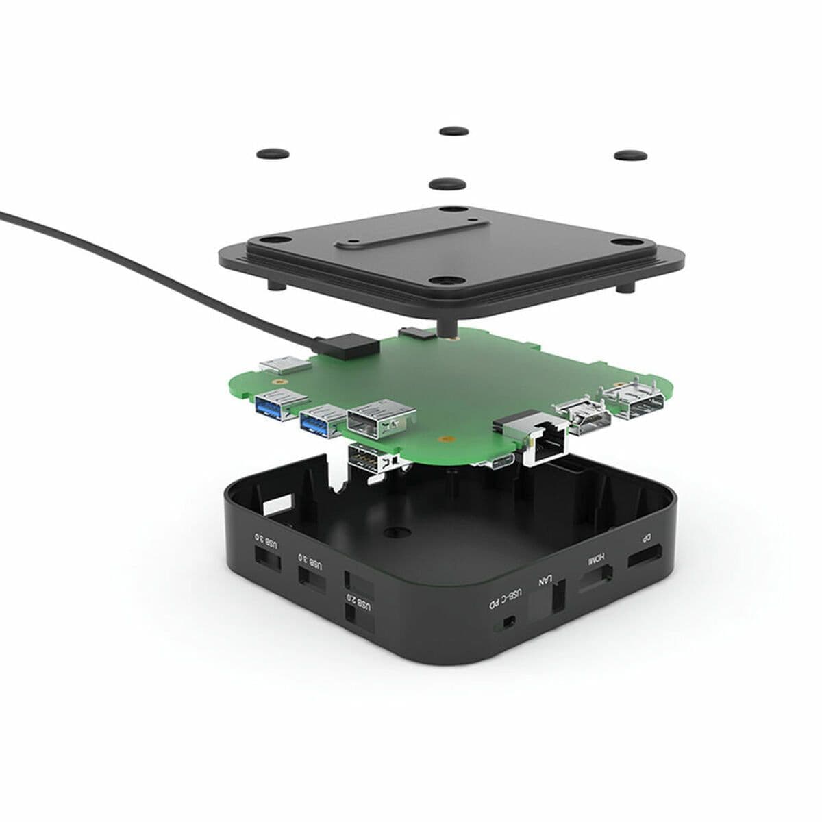 image-Dockstation i-Tec C31HDMIDPDOCKPD Black 100 W