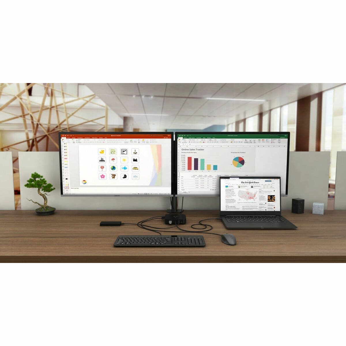 image-Dockstation i-Tec C31HDMIDPDOCKPD Black 100 W