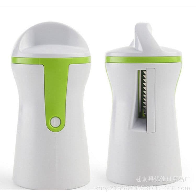 image-Multifunctional kitchen shredder, spiral funnel cutter, rotary cutter, all-in-one vegetable planer