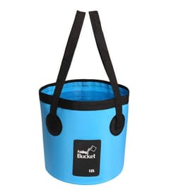 image-Portable Travel Bag Fishing Bucket Folding Bucket Bag Outdoor Convenient Travel Car Wash Bucket Outdoor Waterproof Bag