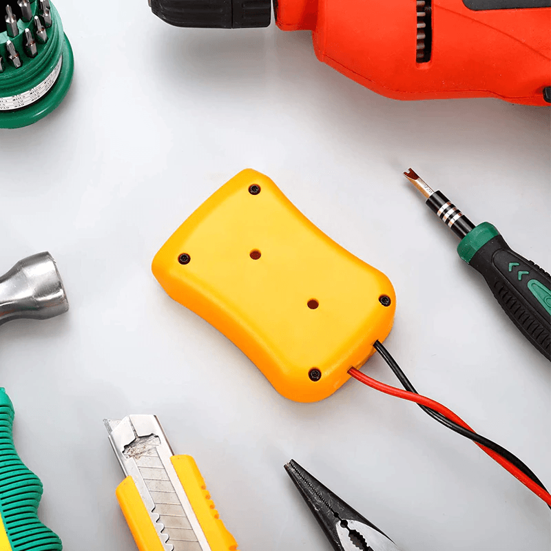 image-Power Connector DIY Battery Adapter Holder Dock For DeWalt 18V/20V Max