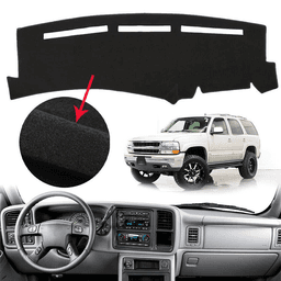 image-Car Dash Cover Mat Dashboard Pad for Chevy Silverado 1500 2500 Tahoe
