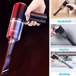 image-120W Cordless Handheld Vacuum Cleaner Small Mini Portable Car Auto