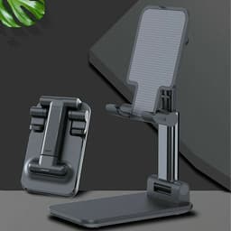 image-Adjustable Cell Phone Tablet Stand Desktop Holder Mount Mobile Phone