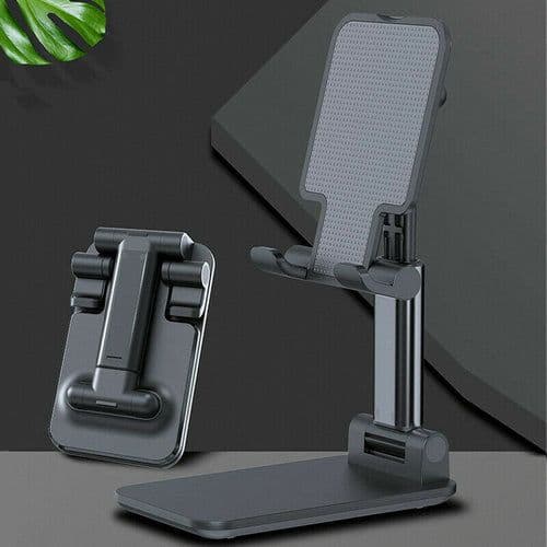 image-Adjustable Cell Phone Tablet Stand Desktop Holder Mount Mobile Phone
