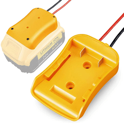 image-Power Connector DIY Battery Adapter Holder Dock For DeWalt 18V/20V Max