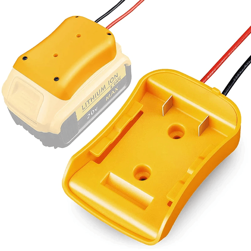 image-Power Connector DIY Battery Adapter Holder Dock For DeWalt 18V/20V Max