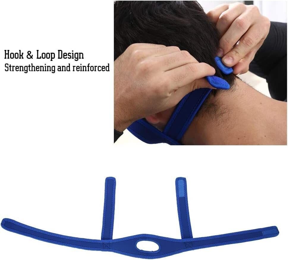 image-Snore Stop Anti Snoring Chin Strap Sleep Apnea Belt Snoreless Sleep