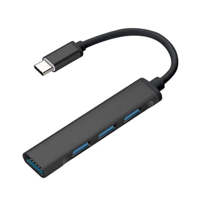 image-USB-C Type C to USB 3.0 4 Port Hub Splitter For PC Phone Mac iPad